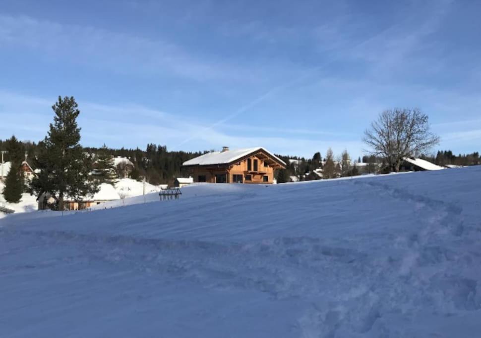 Le Chalet De Bequi Villa Bellefontaine  Eksteriør bilde