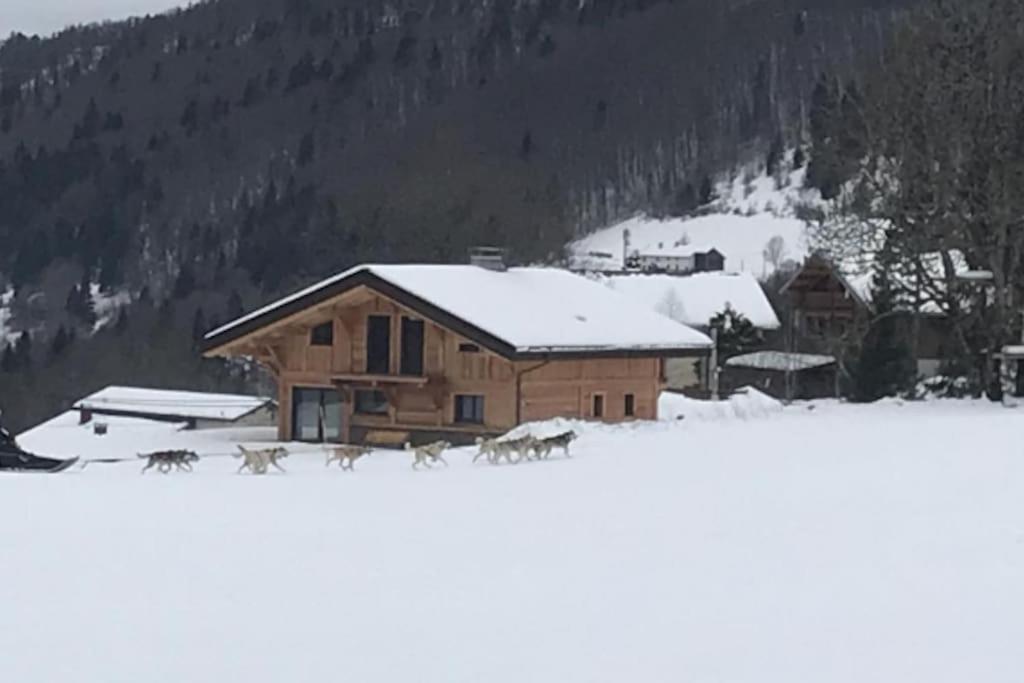 Le Chalet De Bequi Villa Bellefontaine  Eksteriør bilde